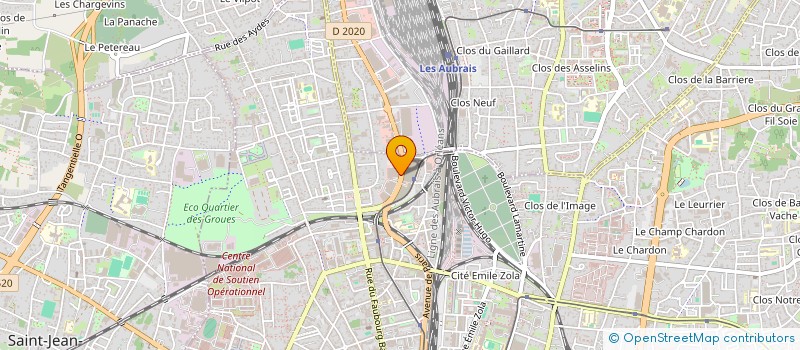 localisation de l'entreprise LIBERTY BUREAU à ORLEANS
