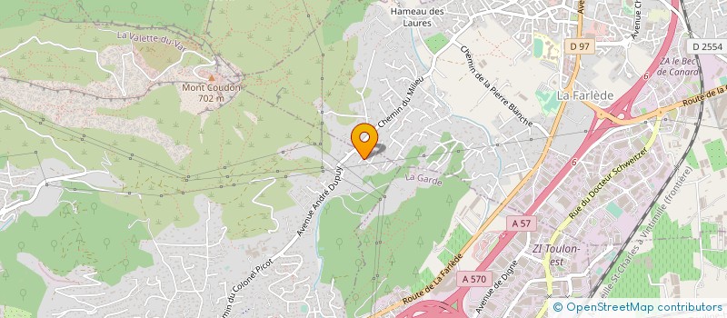 localisation de l'entreprise LIBERTY CARE à LA VALETTE-DU-VAR