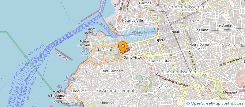 localisation de l'entreprise LIBERTY CE 303 à MARSEILLE