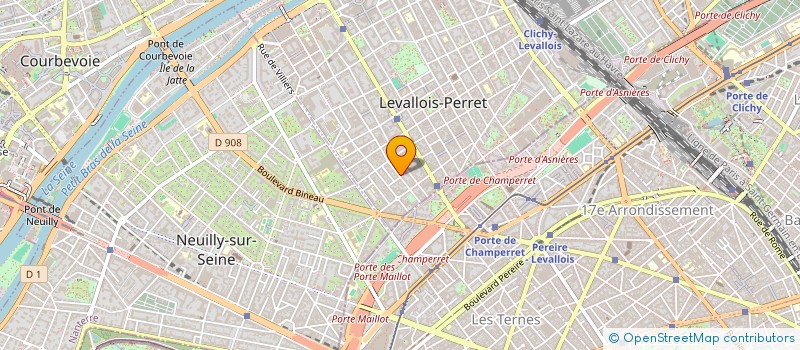 localisation de l'entreprise LIBERTY COURSES SERVICES à LEVALLOIS-PERRET