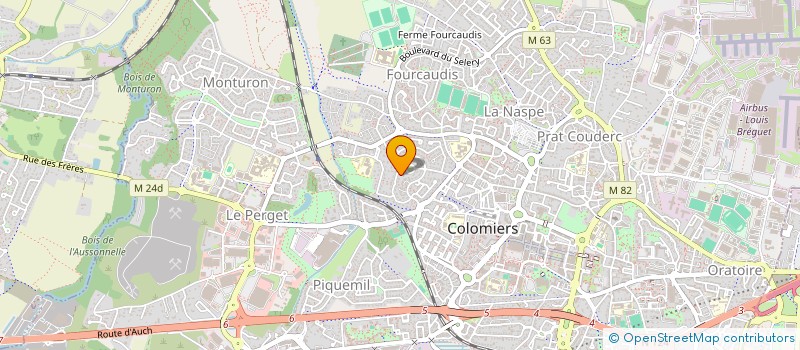 localisation de l'entreprise LIBERTY ELLAFANT à COLOMIERS