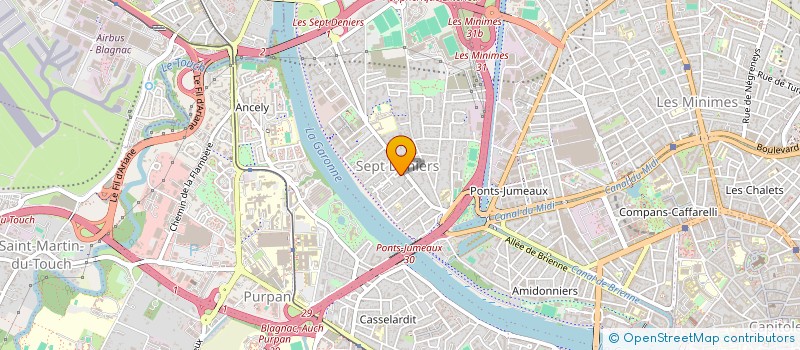 localisation de l'entreprise LIBERTY HOME CONCIERGERIE à TOULOUSE