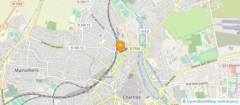 localisation de l'entreprise LIBERTY IMMO à CHARTRES