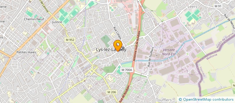 localisation de l'entreprise LIBERTY INCONTINENCE à LYS-LEZ-LANNOY