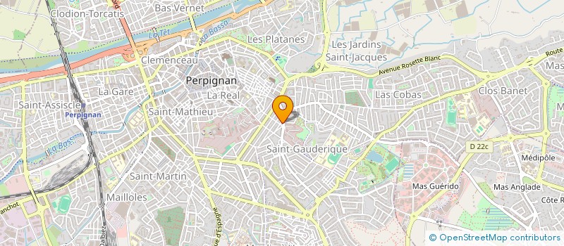 localisation de l'entreprise LIBERTY MOOVE  PERPIGNAN