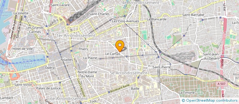 localisation de l'entreprise LIBERTY MUSIC à MARSEILLE