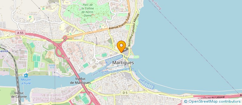 localisation de l'entreprise LIBERTY RENOVATIONS à MARTIGUES