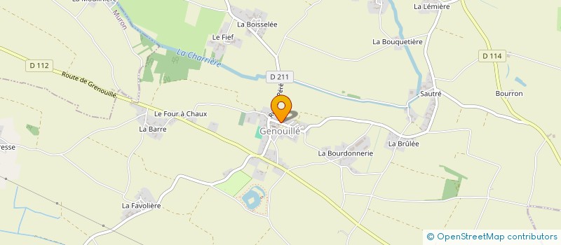 localisation de l'entreprise LIBERTY RIDER MCP 17  GENOUILLE