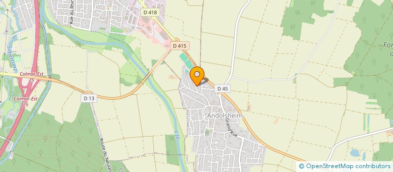 localisation de l'entreprise LIBERTY RUN  ANDOLSHEIM