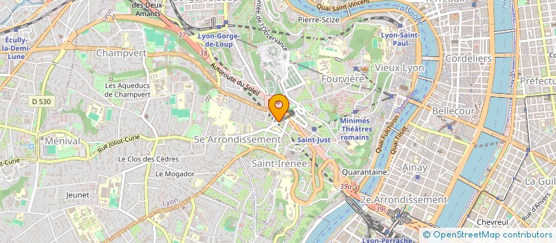 localisation de l'entreprise LIBERTY'S  LYON