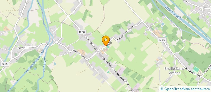 localisation de l'entreprise LIBERTY SC  BRUILLE-SAINT-AMAND