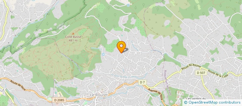 localisation de l'entreprise LIBERTY SERVICES  LE ROURET