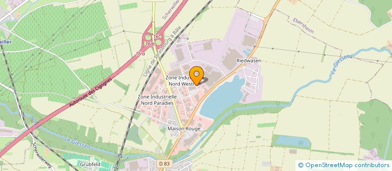localisation de l'entreprise LIBERTY SPORT à SELESTAT