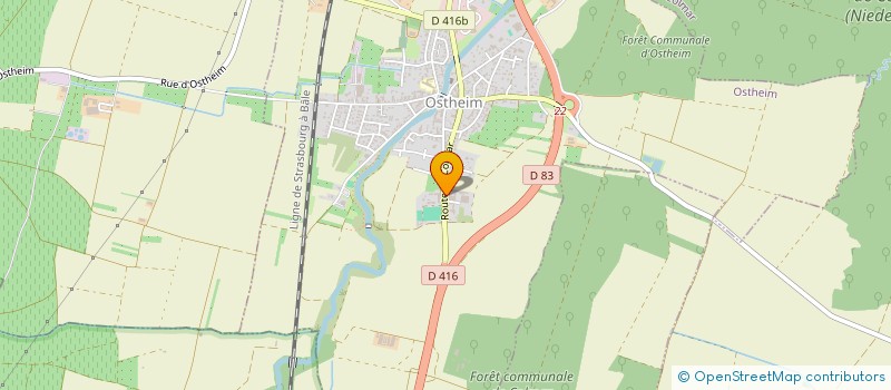 localisation de l'entreprise LIBERTY TOURS EAST  OSTHEIM