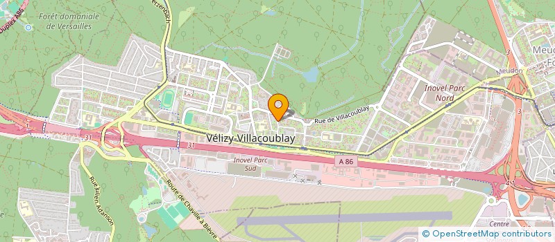 localisation de l'entreprise LIBERTY TRANS à VELIZY-VILLACOUBLAY