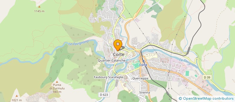 localisation de l'entreprise LIBESALVA à CORTE