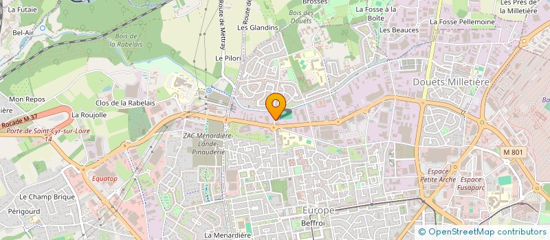 localisation de l'entreprise LIBETA  TOURS