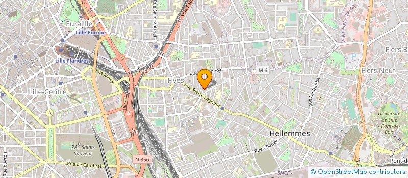 localisation de l'entreprise LIBEURCO SARL  LILLE