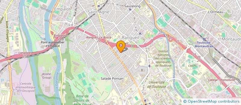 localisation de l'entreprise LIBEW à TOULOUSE