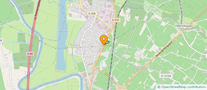 localisation de l'entreprise LIBEX à LIBOURNE