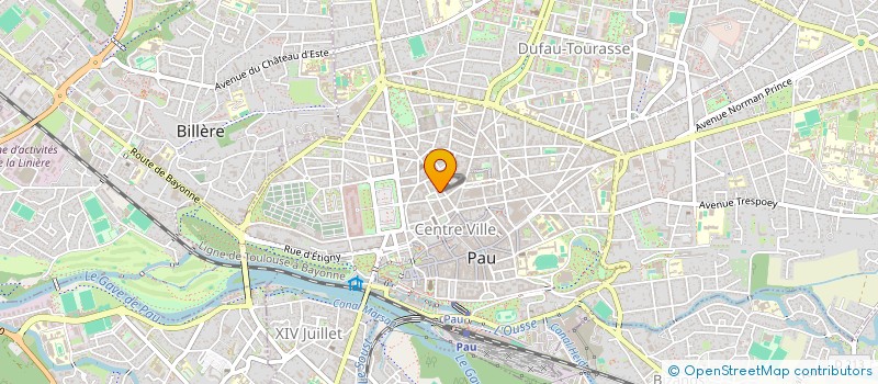 localisation de l'entreprise LIBEX à PAU