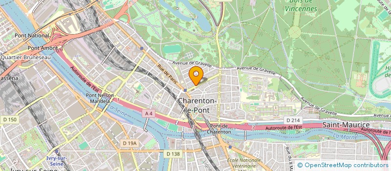 localisation de l'entreprise LIBI  CHARENTON-LE-PONT