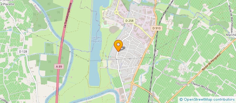 localisation de l'entreprise LIBOURNE DISTRIBUTION à LIBOURNE