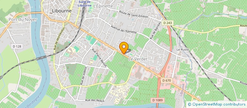 localisation de l'entreprise LIBOURNE ELECTRICITE  LIBOURNE