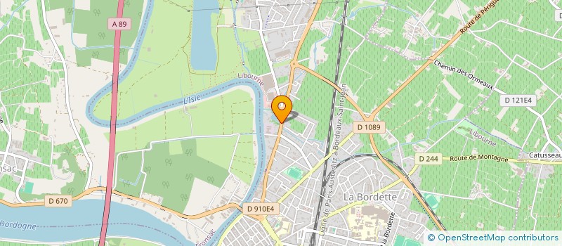 localisation de l'entreprise LIBOURNE MEUBLES à LIBOURNE