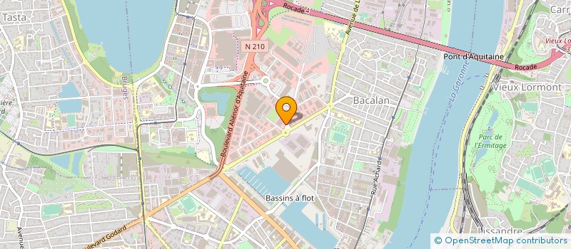 localisation de l'entreprise LIBOURNE MOBILITES à BORDEAUX
