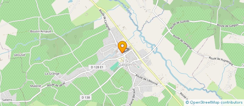 localisation de l'entreprise LIBOURNE MULTI SERVICES  GALGON