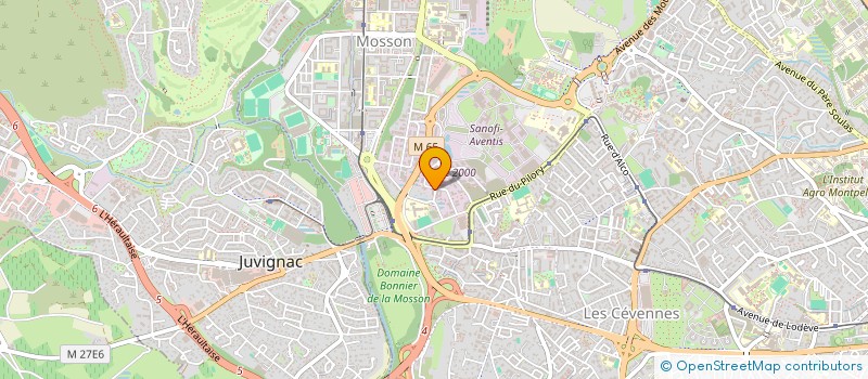 localisation de l'entreprise LIBOW à MONTPELLIER