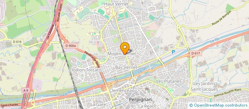 localisation de l'entreprise LIBPASS  PERPIGNAN