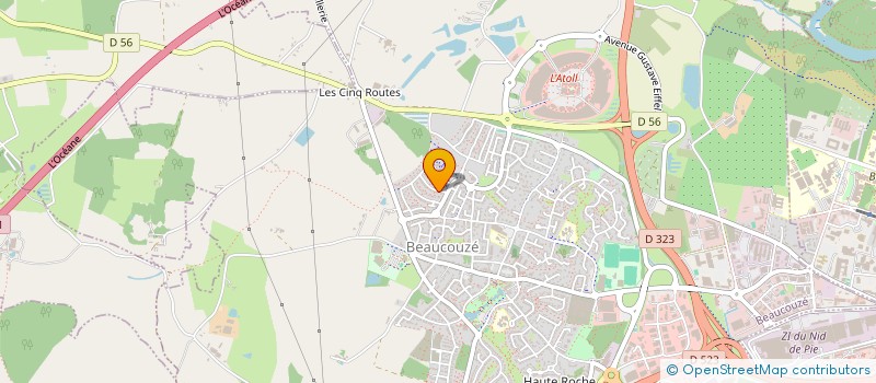 localisation de l'entreprise LIBR' AIR CAMPING CAR à SAINT-LEGER-DE-LINIERES