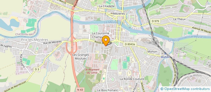 localisation de l'entreprise LIBR ARTISTES  VILLERS-SEMEUSE