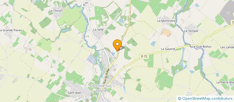 localisation de l'entreprise LIBR'AUTO 49  SAINT-COLOMBAN