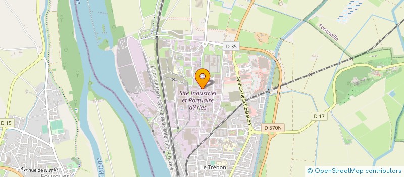 localisation de l'entreprise LIBR'AXE à ARLES