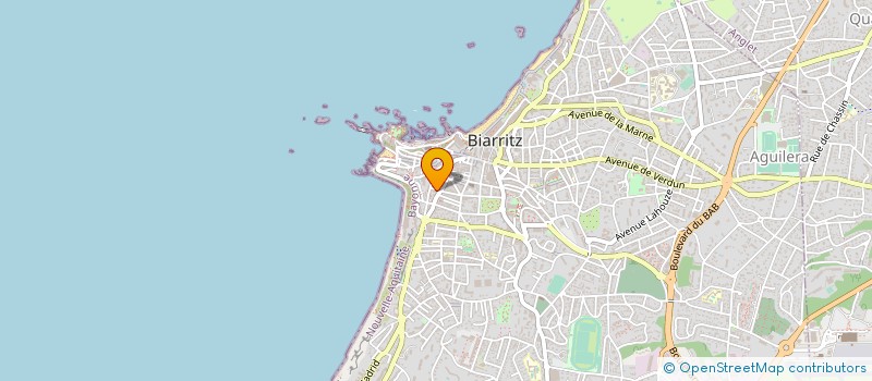 localisation de l'entreprise LIBR ERRE  BIARRITZ