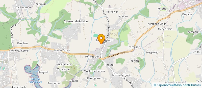 localisation de l'entreprise LIBR'INVEST  BENODET