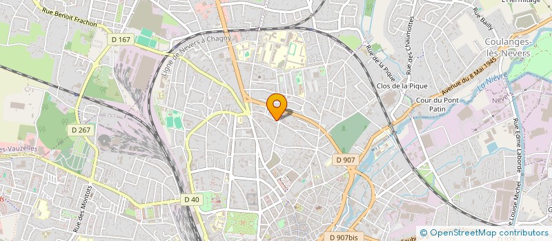 localisation de l'entreprise LIBR' & SOEURS à NEVERS