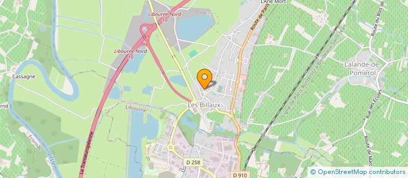 localisation de l'entreprise LIBRADIO  LES BILLAUX