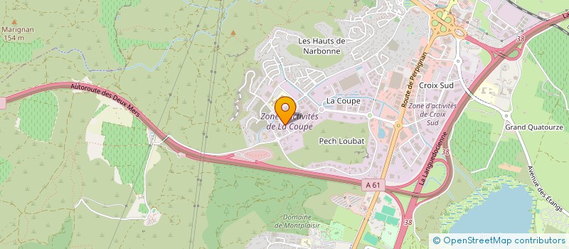 localisation de l'entreprise LIBRADOM SANTE 11-66  NARBONNE