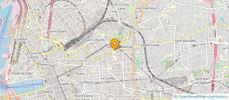 localisation de l'entreprise LIBRAIRES DU MONDE à MARSEILLE