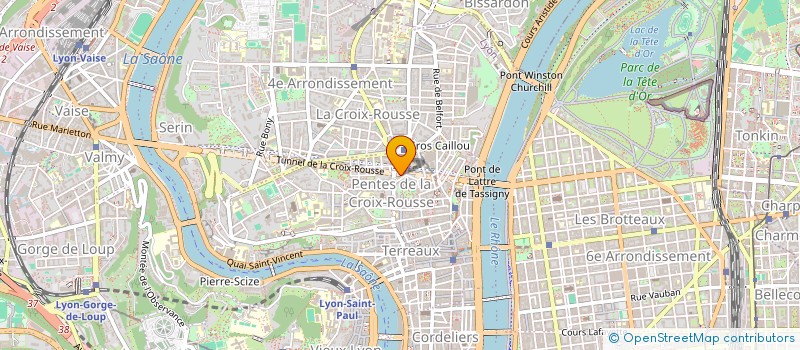 localisation de l'entreprise LIBRAIRES EN AUVERGNE-RHONE-ALPES à LYON