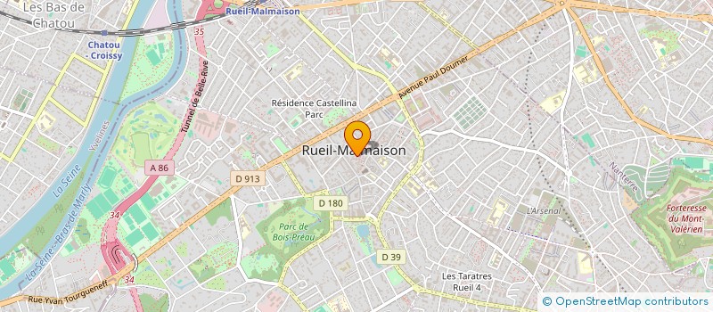 localisation de l'entreprise LIBRAIRES EN SEINE à RUEIL-MALMAISON