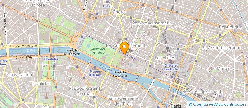 localisation de l'entreprise LIBRAIRIE ADELAIDE à PARIS