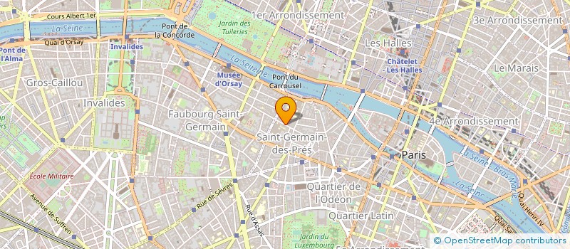 localisation de l'entreprise LIBRAIRIE ALAIN BRIEUX  PARIS