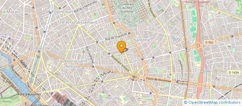 localisation de l'entreprise LIBRAIRIE APPEL  PARIS