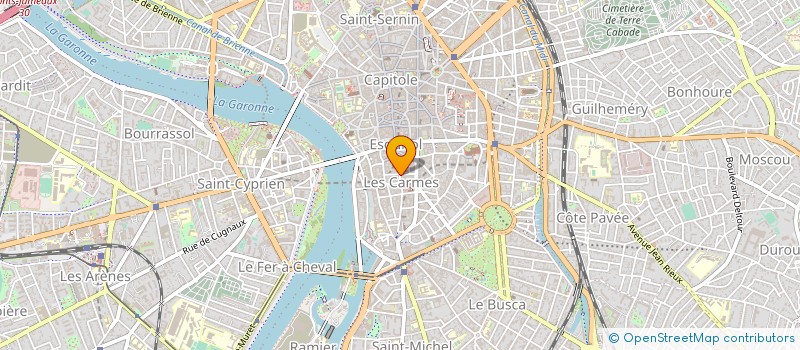localisation de l'entreprise LIBRAIRIE ATMOSPHERES à TOULOUSE