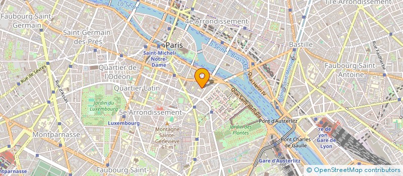 localisation de l'entreprise LIBRAIRIE BONAPARTE  PARIS